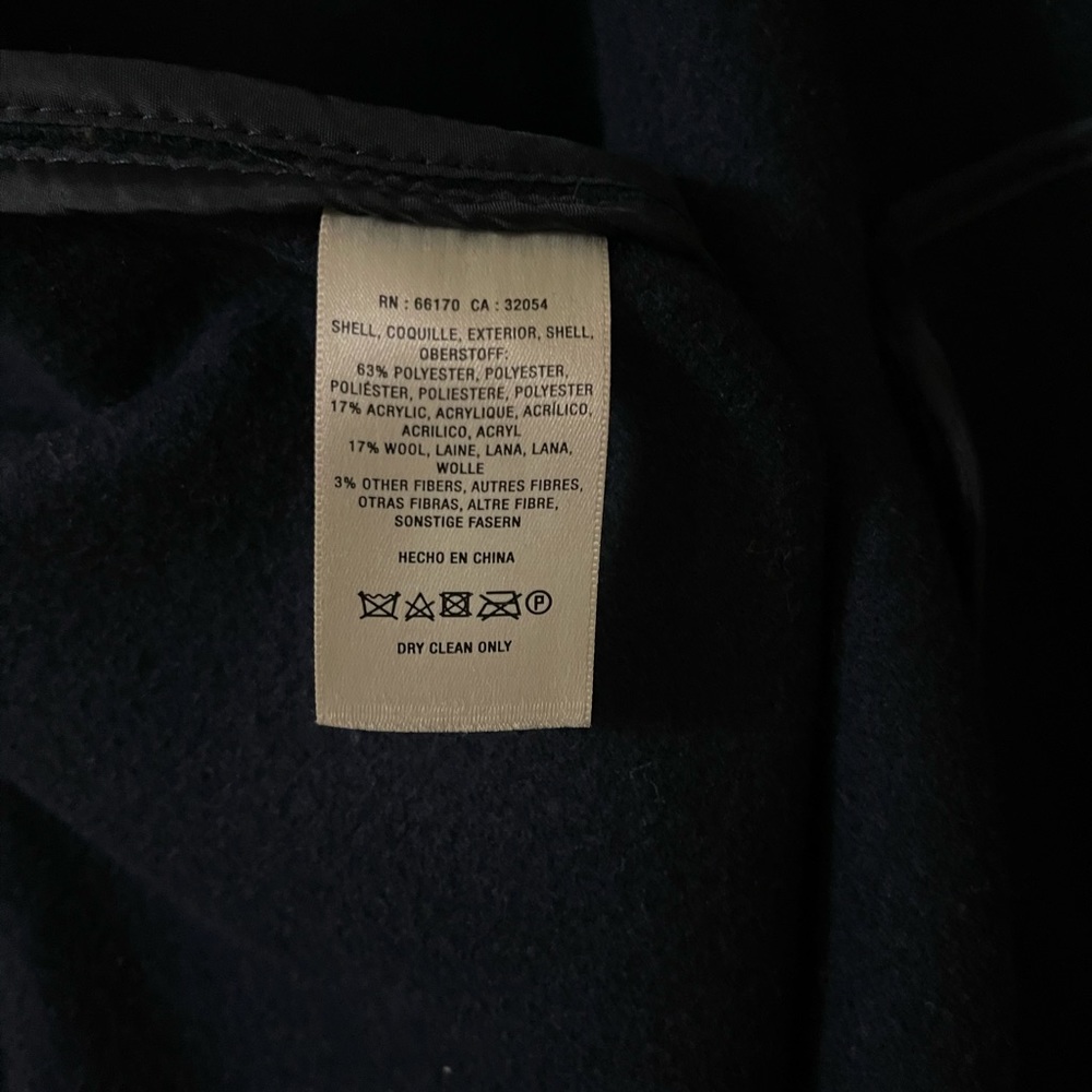Classic Plaid Cartonnier Pancho - M/L Anthropology - Picture 7 of 7